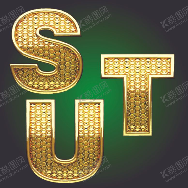 编号：68419707091803318951【酷图网】源文件下载-黄金字体金属艺术字设计金色素材