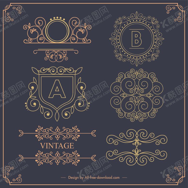 编号：87518809271229053003【酷图网】源文件下载-欧式花纹