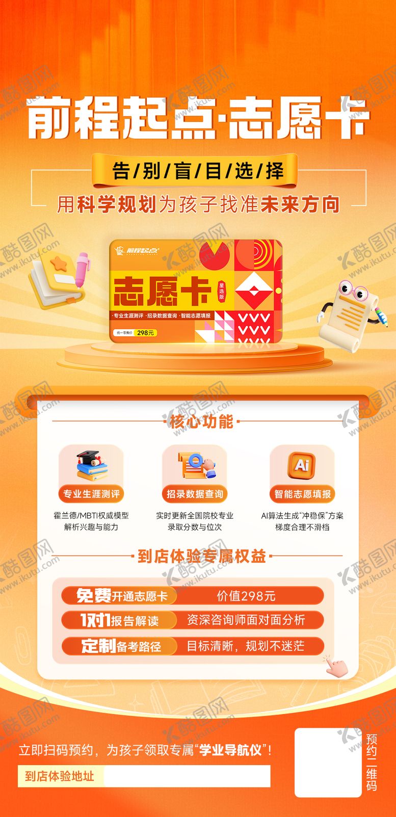 编号：47123612301921289405【酷图网】源文件下载-教育会员权益海报