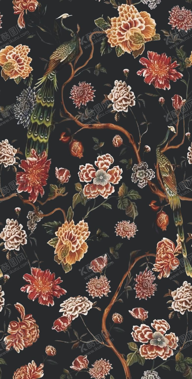 编号：57574909231605061347【酷图网】源文件下载-复古花卉