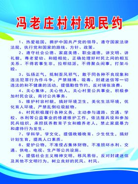村规民约