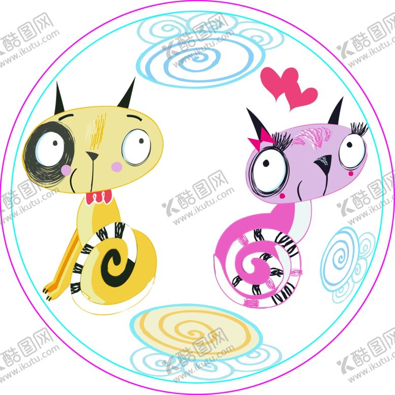 编号：72960407120922127754【酷图网】源文件下载-卡通猫