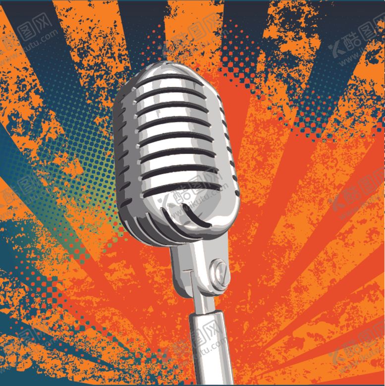 编号：89266509110622543824【酷图网】源文件下载-音乐系列麦克风