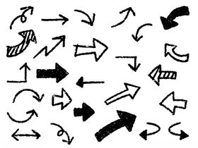 多样箭头设计素材