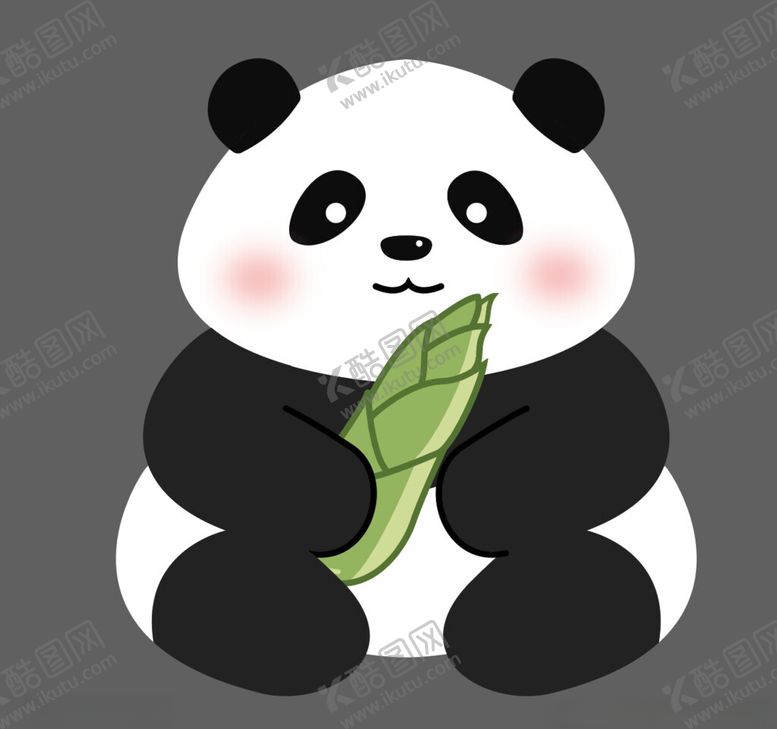 编号：86774502271850212009【酷图网】源文件下载-AI卡通熊猫
