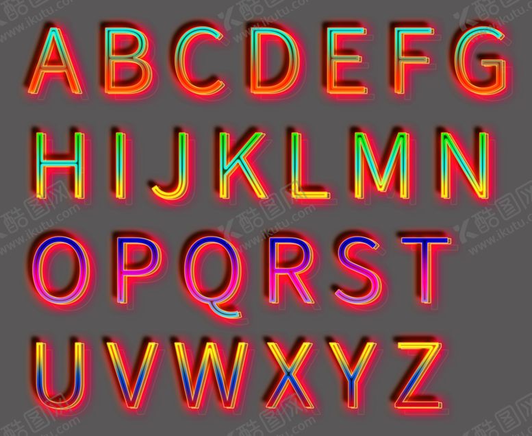 编号：43566410141456313038【酷图网】源文件下载-字母