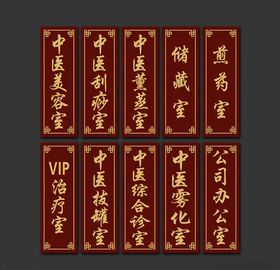 中医门牌科室牌