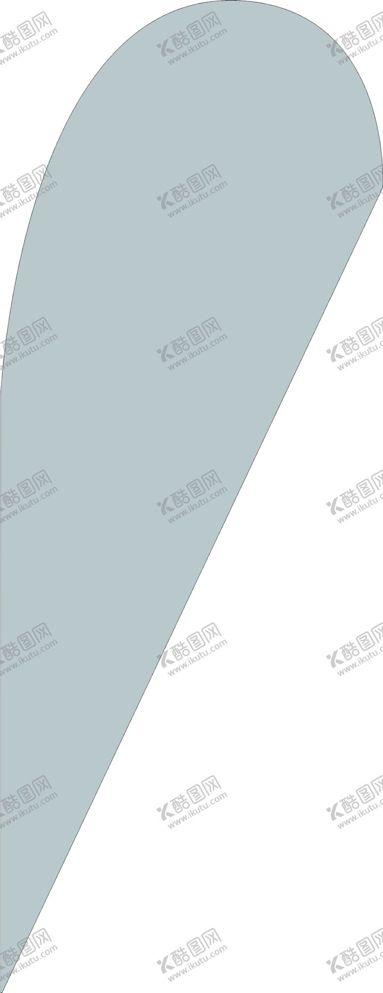 编号：49472910170954314430【酷图网】源文件下载-2.8米羽毛旗p型旗