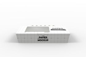 包装盒子展示效果图