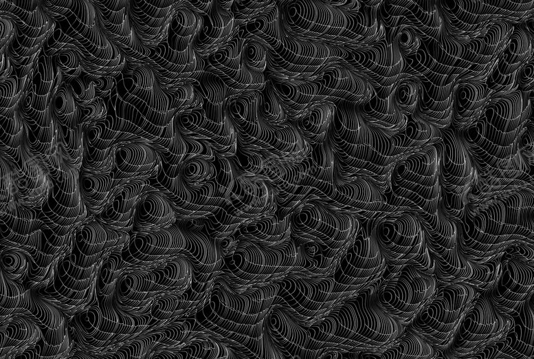 编号：12251609091032348137【酷图网】源文件下载-黑色针织纹理面料特写