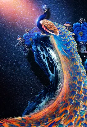 创意星空合成海报图片震撼梦幻宇宙科幻间