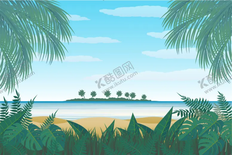 编号：04821610010140357146【酷图网】源文件下载-风景插画