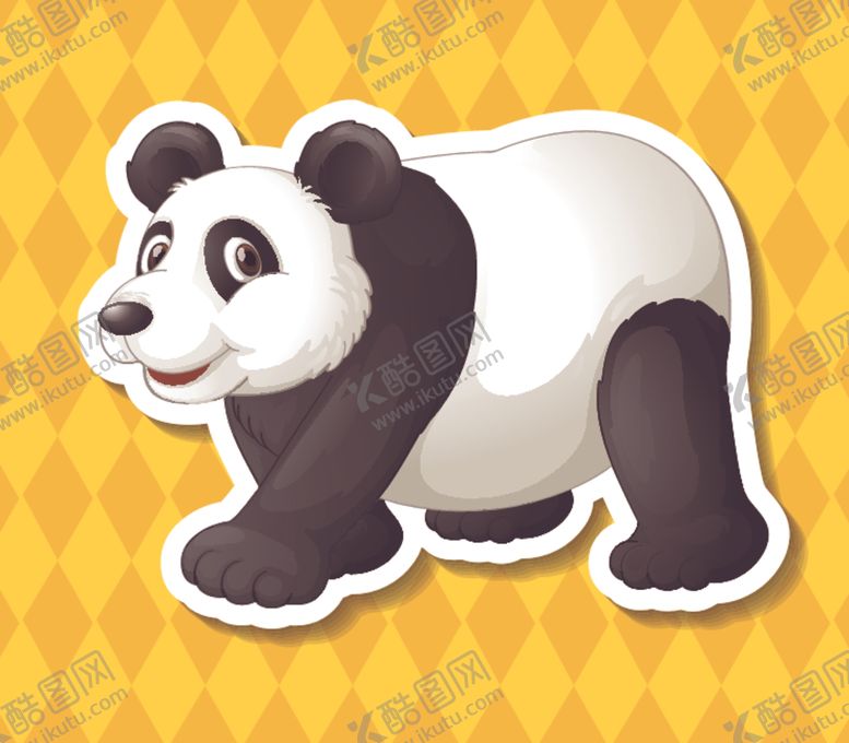 编号：76559909231558203956【酷图网】源文件下载-卡通熊猫