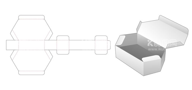 编号：17206409141454321850【酷图网】源文件下载-包装盒刀模