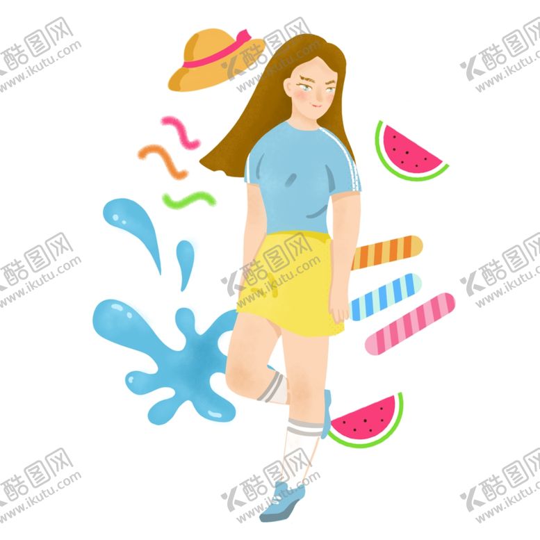 编号：95567910130224172535【酷图网】源文件下载-金发女郎