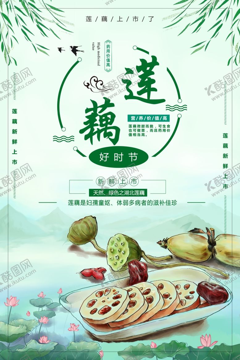 编号：14029210122208443756【酷图网】源文件下载-莲藕