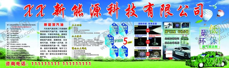 编号：24257009240521195541【酷图网】源文件下载-新能源展板