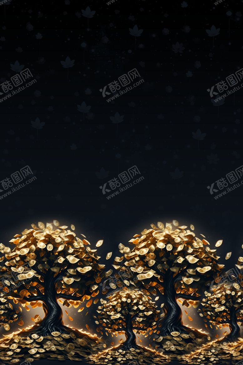 编号：95332801300747001322【酷图网】源文件下载-金钱树