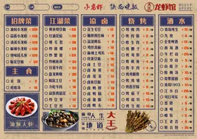 烧烤菜单