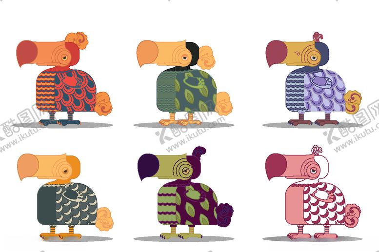 编号：80060310031823418874【酷图网】源文件下载-矢量动物素材