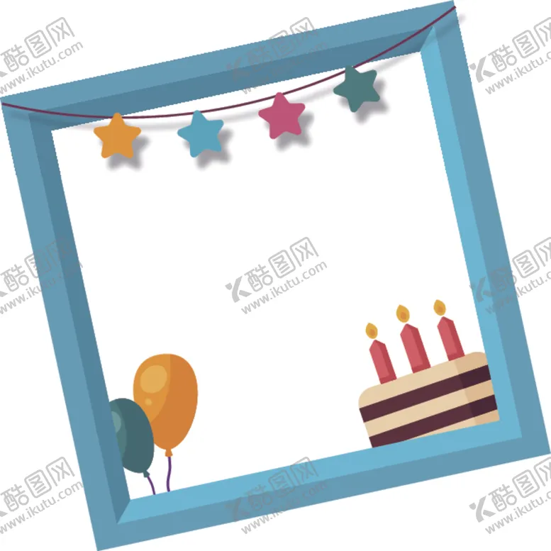 编号：24830003241639011465【酷图网】源文件下载-生日相框