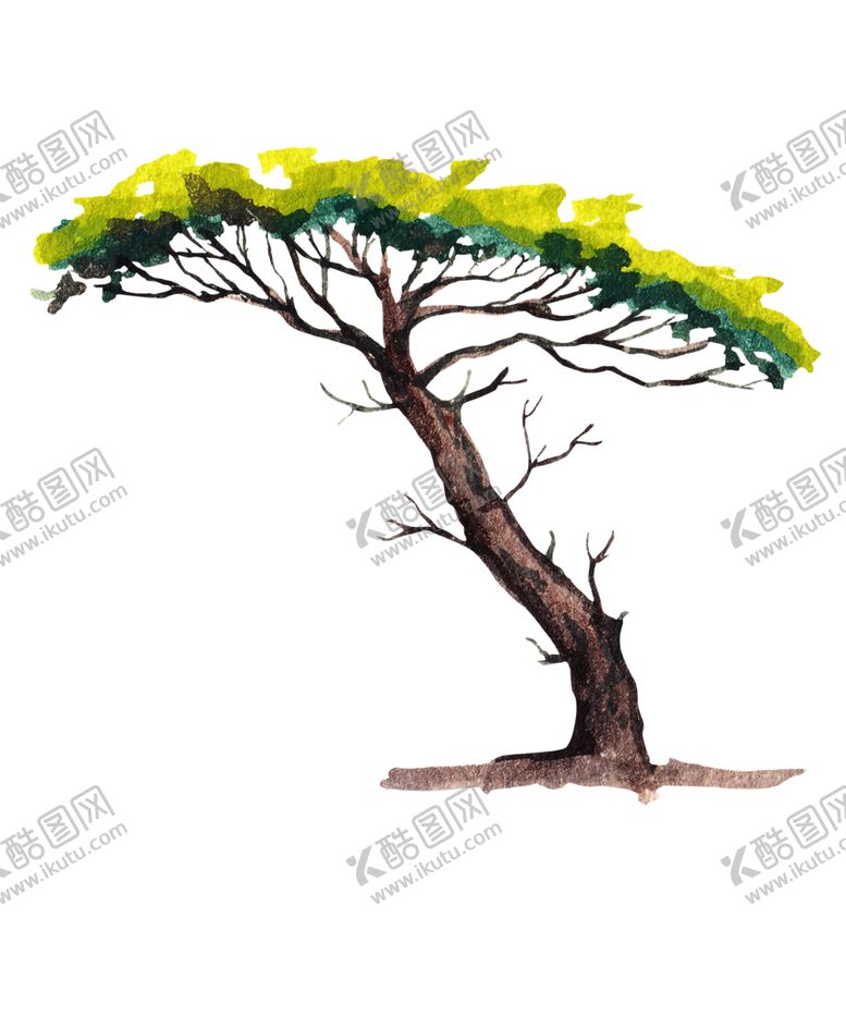 编号：70745010171931059241【酷图网】源文件下载-卡通树木