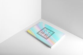正方形画册样机