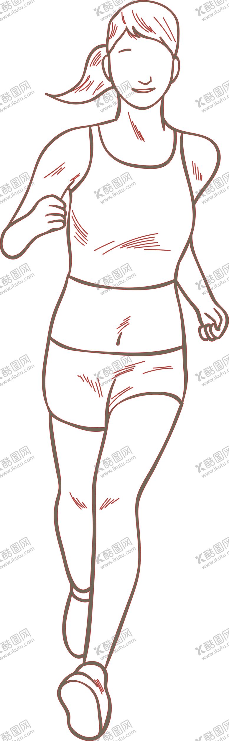 编号：64607109240636202416【酷图网】源文件下载-奔跑的人