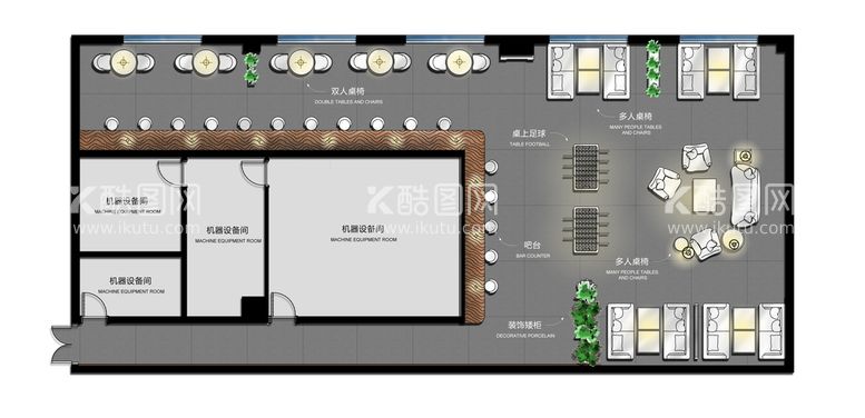 编号：94760209190015365492【酷图网】源文件下载-酒店平面布局