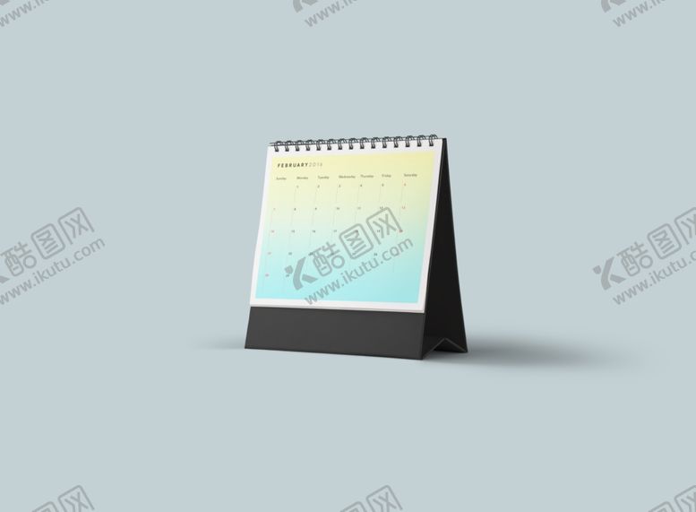 编号：56951110270104428810【酷图网】源文件下载-日历台历展示效果图样机