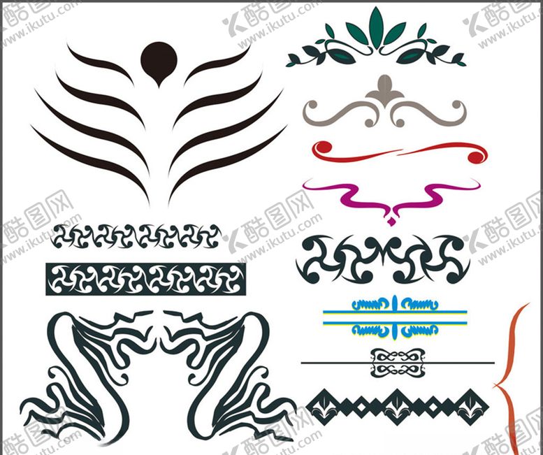 编号：32821810311240561842【酷图网】源文件下载-花纹花边边框角花