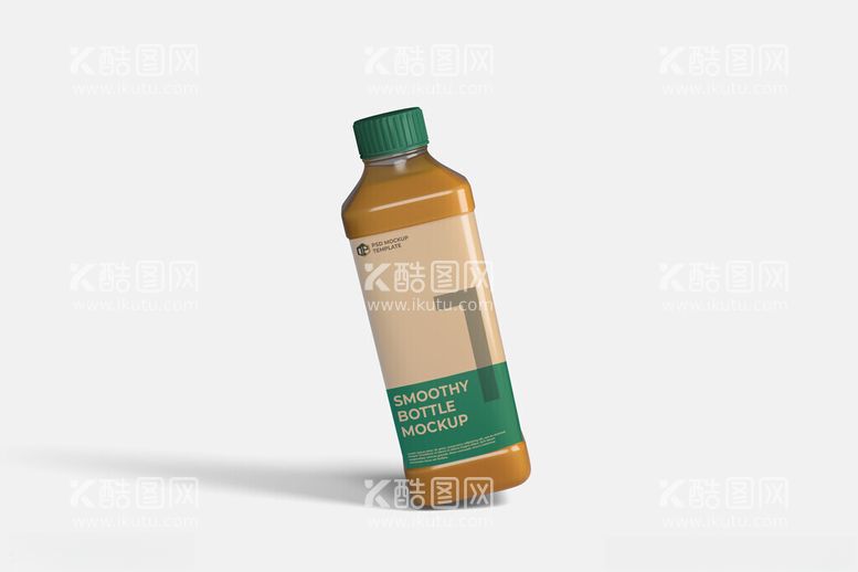 编号：32476011290258377609【酷图网】源文件下载-方形塑料饮料瓶子样机