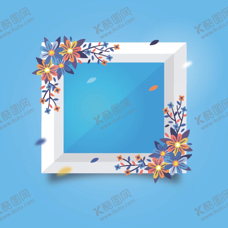 编号：81916610251025082371【酷图网】源文件下载-水彩花卉插画