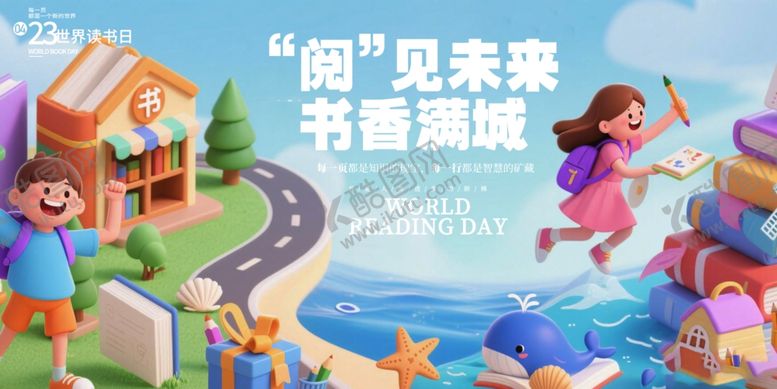 编号：26097004291228529015【酷图网】源文件下载-世界读书日