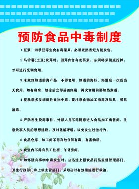 制度牌