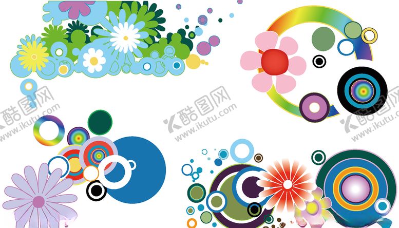 编号：93752305161452565250【酷图网】源文件下载-矢量花边圆圈