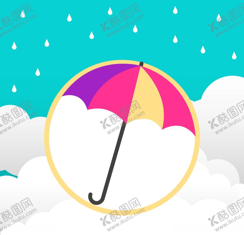 编号：87436309221244593174【酷图网】源文件下载-卡通伞
