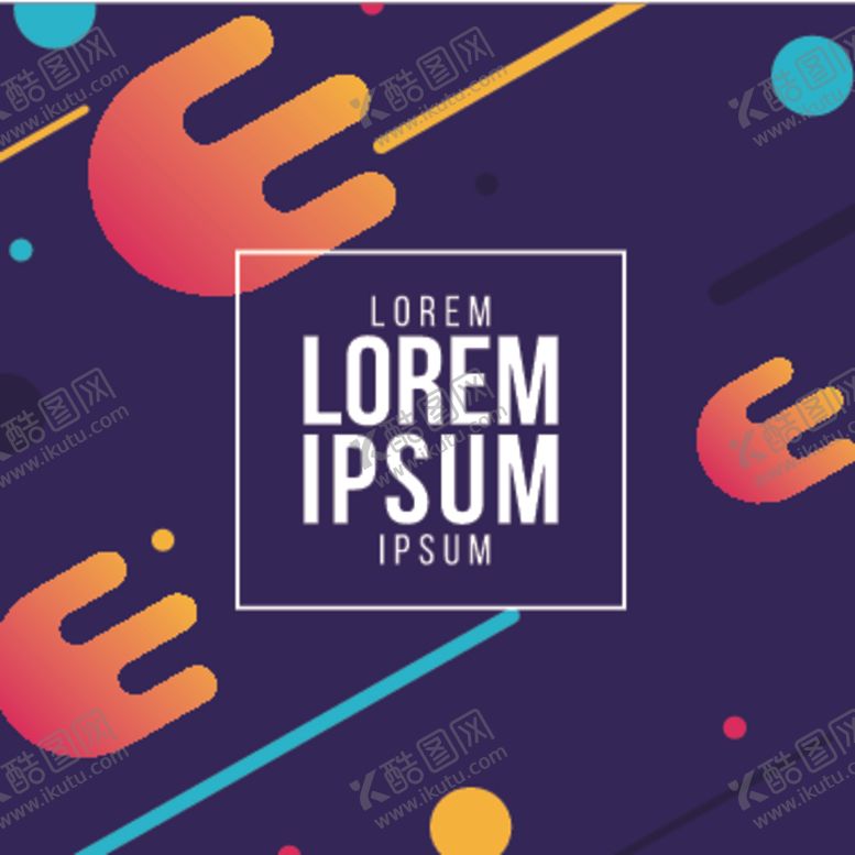 编号：32071109200125093373【酷图网】源文件下载-彩色拼接设计图案