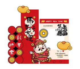 2026马年新春美陈装饰
