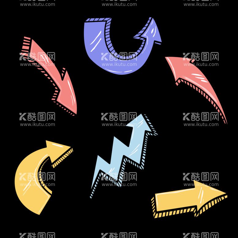 编号：90829311201034368672【酷图网】源文件下载-箭头 