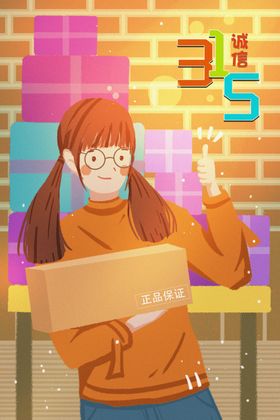 315放心购插画
