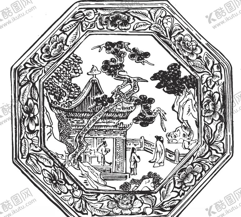 编号：39259409251921271883【酷图网】源文件下载-镂空花图案