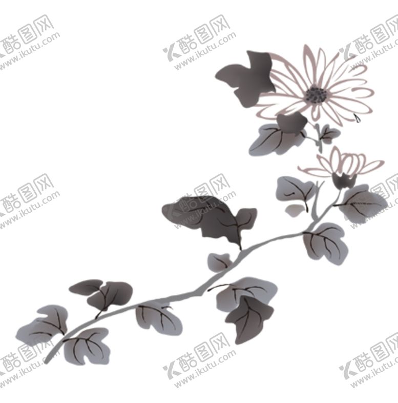 编号：32240305011317411068【酷图网】源文件下载-菊花装饰