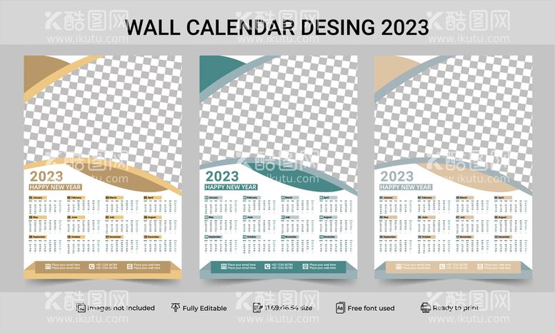 编号：48886210211931366351【酷图网】源文件下载-2023日历