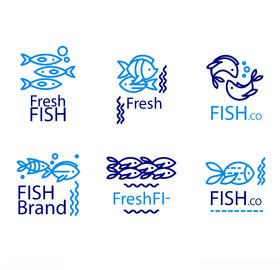 海洋主题LOGO标志