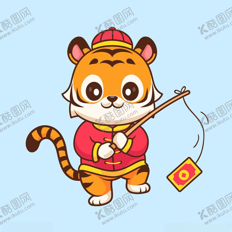 编号：61265601311018258294【酷图网】源文件下载-卡通老虎