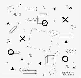 孟菲斯风格设计元素