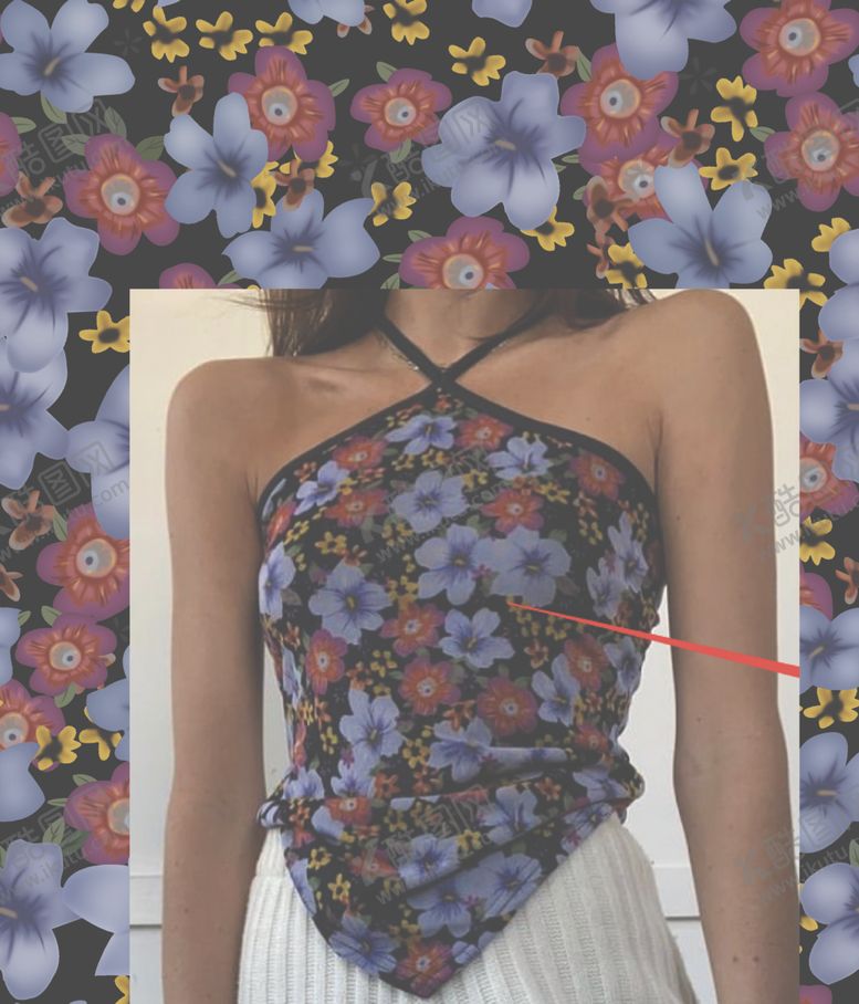 编号：70348109220841203647【酷图网】源文件下载-手绘花