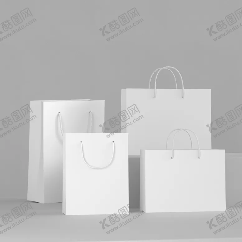 编号：23434901231302476081【酷图网】源文件下载-手提袋空白素材