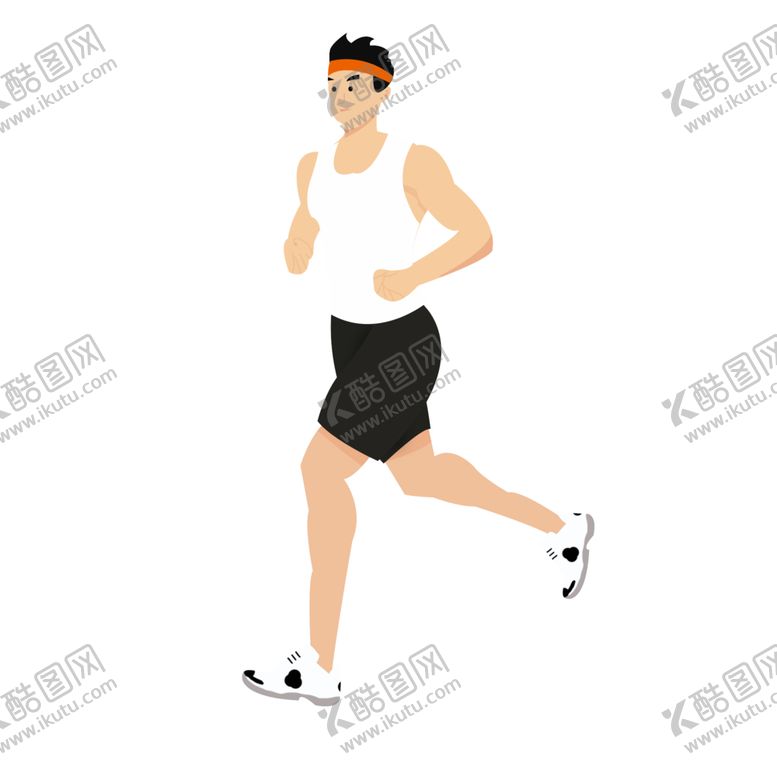 编号：94393906170744581310【酷图网】源文件下载-跑步男